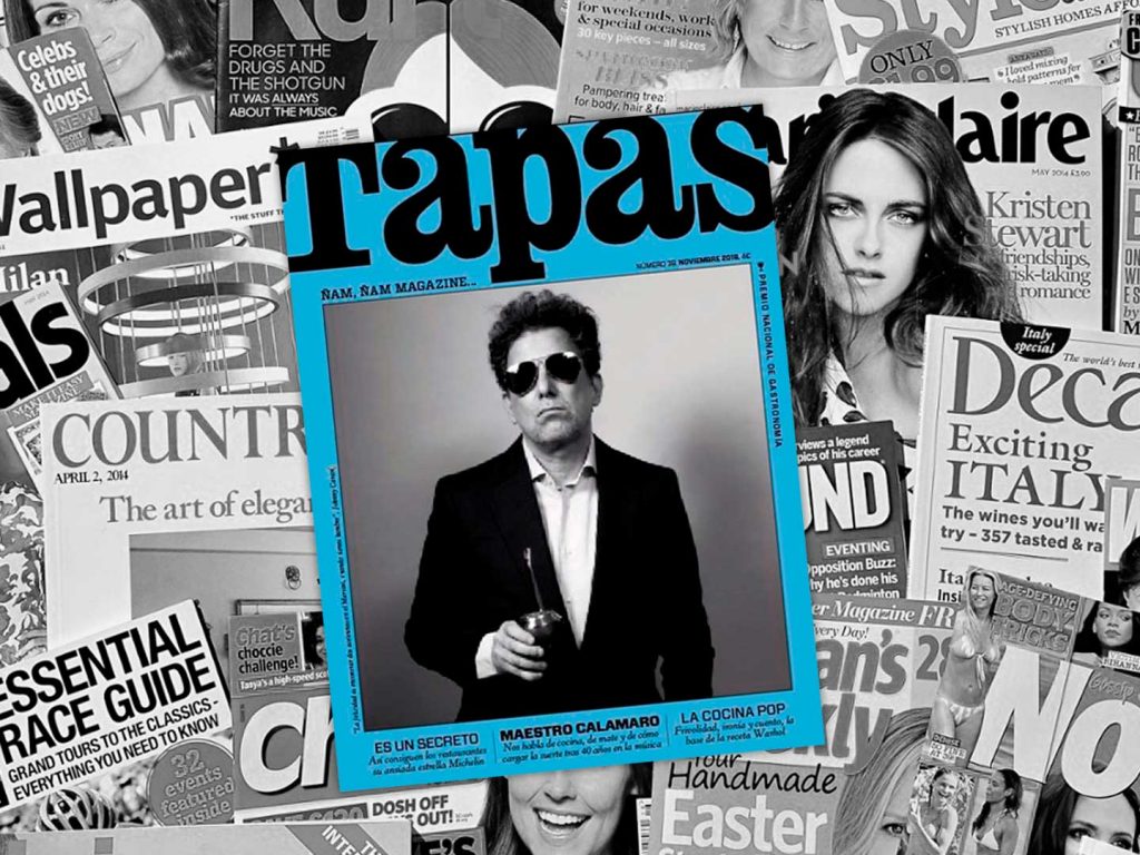 El mate como protagonista de la revista española Tapas