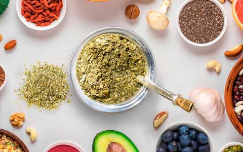 Alimentacion con yerba mate taragui